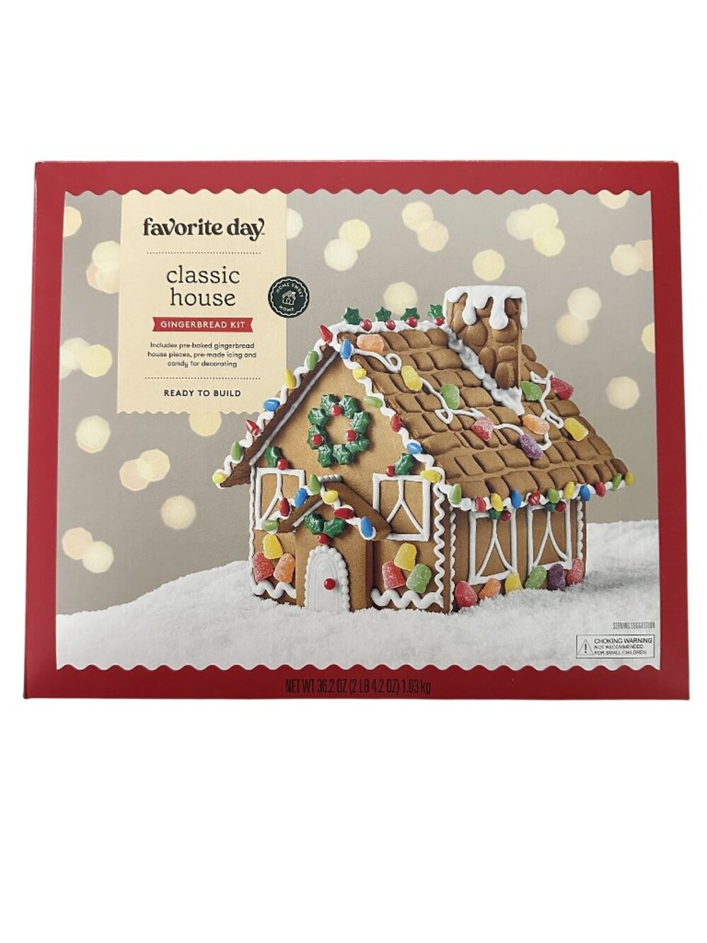 Target Favorite Day Classic House Gingerbread Kit Ready to Build